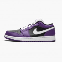 AJ 1 Retro Low Court Purple Court Purple/White-Black 553558-501