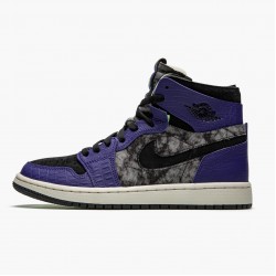 AJ 1 High Zoom Air CMFT Bayou Boys Court Purple/Black Electric/Green DC2133-500