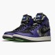 AJ 1 High Zoom Air CMFT Bayou Boys Court Purple/Black Electric/Green DC2133-500