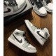 AJ 1 Mid Light Smoke Grey Light Smoke Grey/Black/White 554724-092