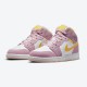 AJ 1 Mid SE GS Arctic Pink Light Arctic Pink/University Gold/White DC9517-600