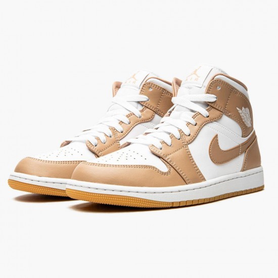 AJ 1 Mid Tan Gum Tan/White/Gum 554724-271