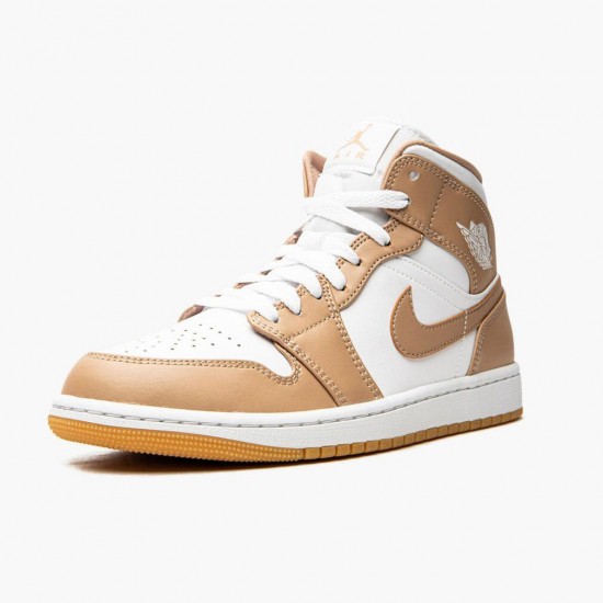 AJ 1 Mid Tan Gum Tan/White/Gum 554724-271