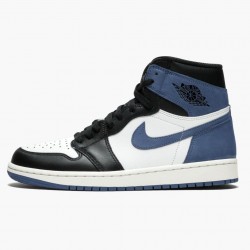 AJ 1 Retro High Blue Moon Summit White/Blue Moon-Black 555088-115