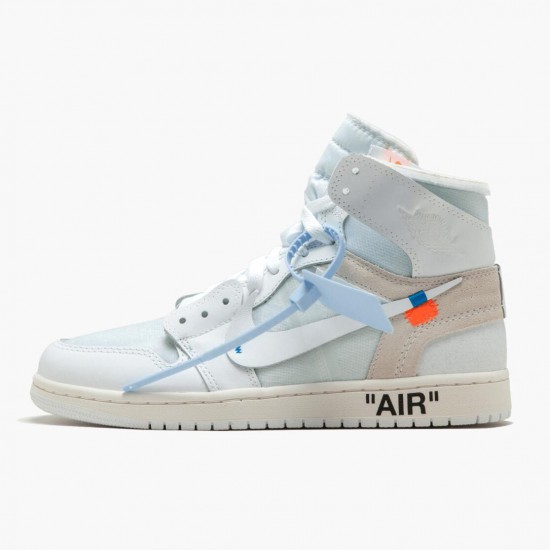 AJ 1 Retro High Off-White White White AQ0818-100