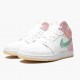 AJ 1 Mid SE GS Ice Cream White/Arctic Punch/Pale Vanilla/Green Glow DD1666-100