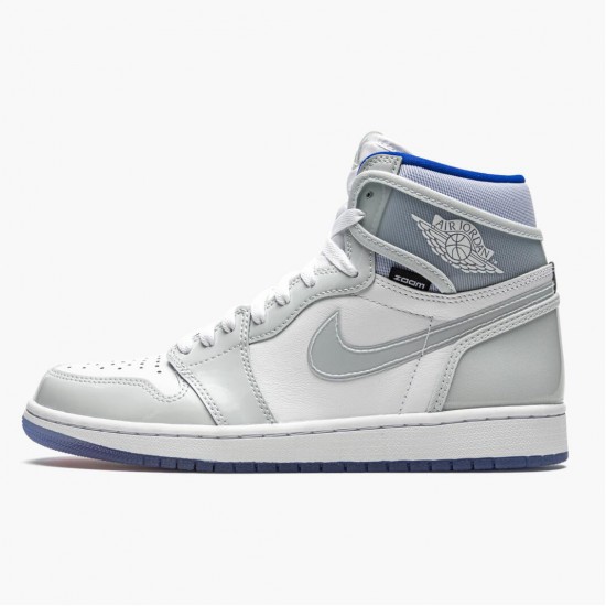 AJ 1 High Zoom Racer Blue Whit/White-Racer Blue CK6637-104