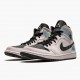 AJ 1 Mid Dirty Powder Iridescent Barely Rose/Black/Multi BQ6472-602