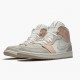 AJ 1 Mid Milan Sail/Light Bone String Shimmer CV3044-100