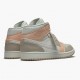 AJ 1 Mid Milan Sail/Light Bone String Shimmer CV3044-100