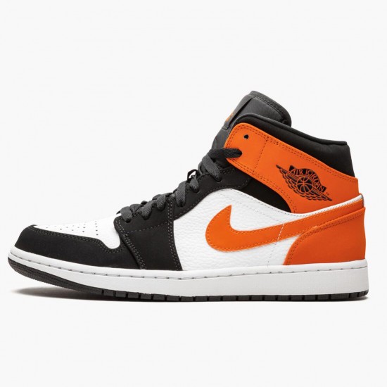 AJ 1 Mid Shattered Backboard Black/White Starfish 554724-058