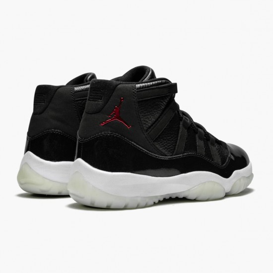 AJ 11 Retro 72 10 Black Gym Red White Anthracite Black Black/Black-Varsity Red 378037-002