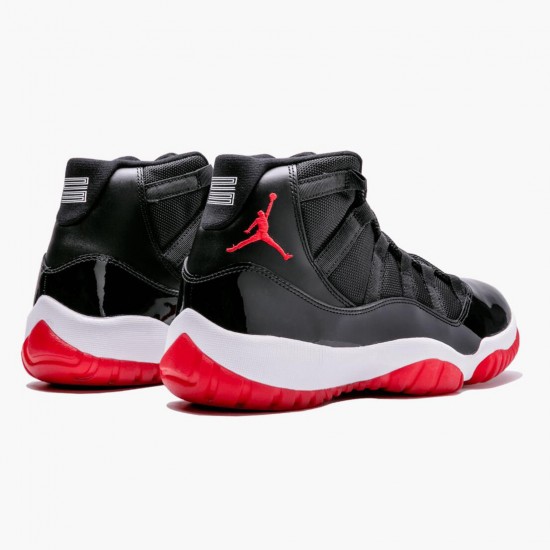 AJ 11 Retro Bred Black/Varsity Red/White/Black 378037-010