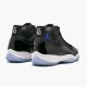 AJ 11 Retro Space Jam 2016 Black/Concord White/Black 378037-003