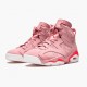 AJ 6 Retro Aleali May Rust Pink/Bright Crimson Black CI0550-600