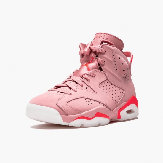 AJ 6 Retro Aleali May Rust Pink/Bright Crimson Black CI0550-600