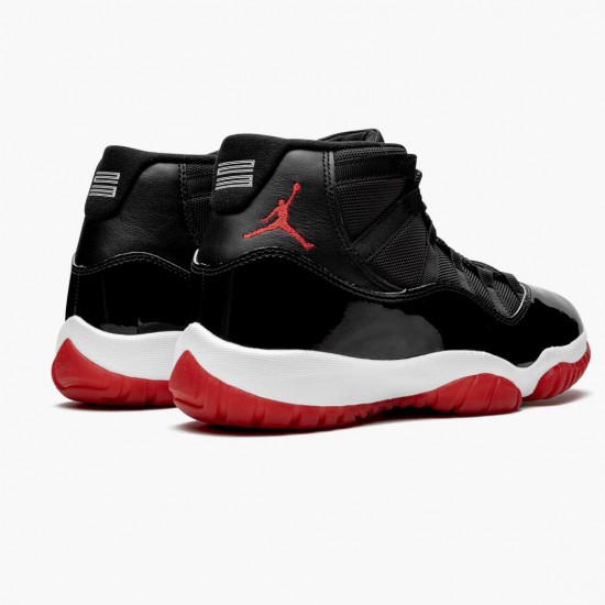 AJ 11 Retro Bred 2019 Black/White/Varsity Red 378037-061