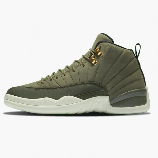 AJ 12 Retro Chris Paul Class of 2003 Olive Canvas/Black-Sail 130690-301