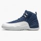 AJ 12 Retro Indigo Stone Blue/Legend Blue/Obsidia 130690-404