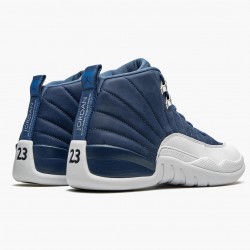 AJ 12 Retro Indigo Stone Blue/Legend Blue/Obsidia 130690-404