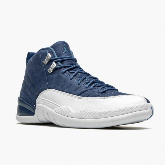 AJ 12 Retro Indigo Stone Blue/Legend Blue/Obsidia 130690-404