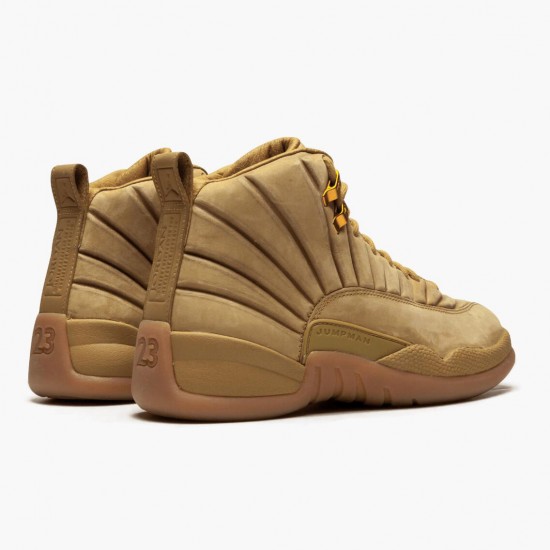 AJ 12 Retro PSNY Wheat Wheat/Wheat Gum/Light Brown AA1233-700