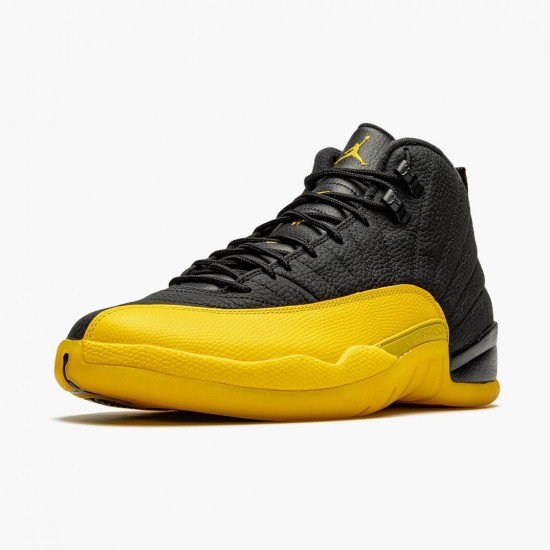 AJ 12 Retro University Gold Black/Black/University Gold 130690-070