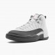 AJ 12 Retro White Dark Grey White/Dark Grey/Gym Red 130690-160