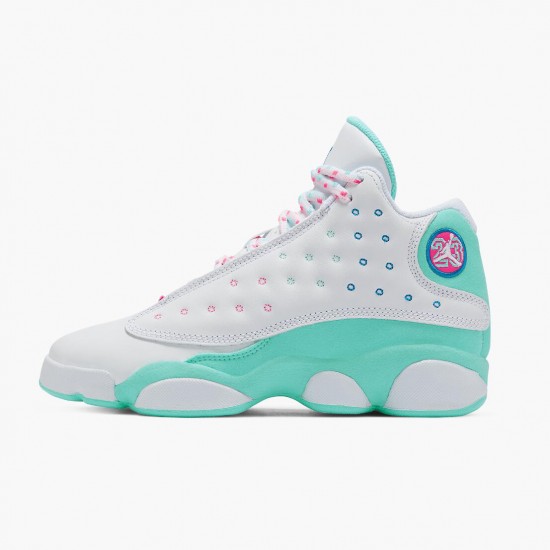 AJ 13 Retro Aurora Green White/Soar Aurora Green Digita 439358-100