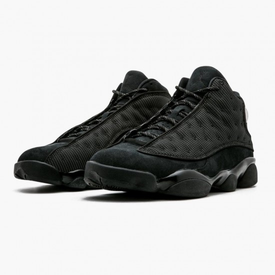 AJ 13 Retro Black Cat Black 414571-011