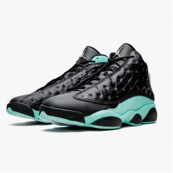 AJ 13 Retro Island Green Black/Island Green/Metallic Si 414571-030