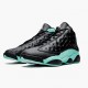 AJ 13 Retro Island Green Black/Island Green/Metallic Si 414571-030