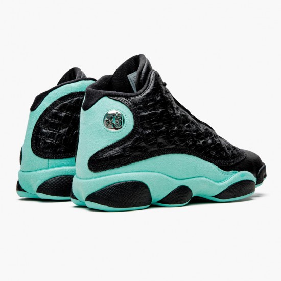 AJ 13 Retro Island Green Black/Island Green/Metallic Si 414571-030