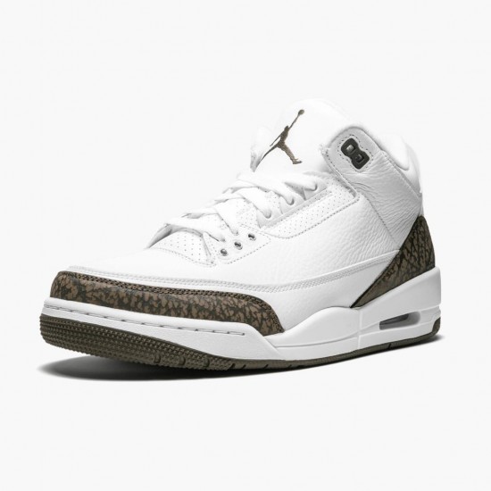 AJ 3 Retro Mocha White/Chrome/Dark Mocha 136064-122