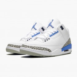 AJ 3 Retro UNC White/Valor Blue Tech Gray CT8532-104