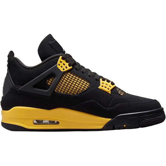 AJ 4 Retro Thunder 2023 Black/Tour Yellow DH6927-017