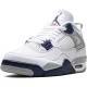 AJ 4 Midnight Navy White/Midnight Navy/Light Smoke Grey-Fire Red DH6927-140