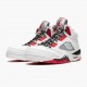 AJ 5 Retro Quai 54 2021 White/University Red/Black DJ7903-106