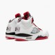 AJ 5 Retro Quai 54 2021 White/University Red/Black DJ7903-106