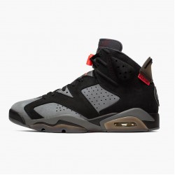 AJ 6 Retro PSG Paris Saint Germain Iron Grey/Infrared 23 Black/Black CK1229-001