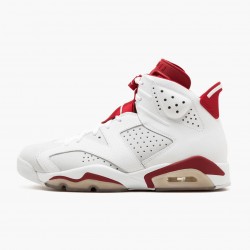 AJ 6 Retro Alternate White/Gym Red/Pure Platinum Black 384664-113