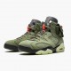 Travis Scott x AJ 6 Retro Olive Medium Olive/Black Sail/Univer Black CN1084-200