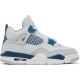 Shop Air Jordan 4 Retro Military Blue White 2024 FV5029 141 AJ4 Sneakers Free Shipping