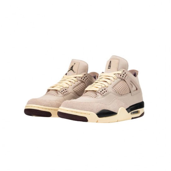 Buy Nike Air Jordan 4 x A Ma Maniere "Fossil Stone" FZ4810-200 Brown Shoes Free Shipping