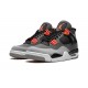 Air Jordan 4 Retro Infrared Grey Black Shoes DH6927 061