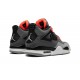 Air Jordan 4 Retro Infrared Grey Black Shoes DH6927 061