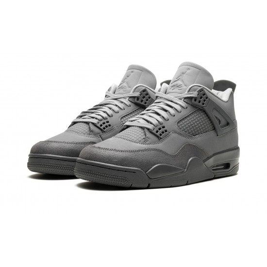 Air Jordan 4 Wet Cement Smoke Grey FQ7928 001 AJ4 Shoes