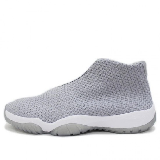 Air Jordan Future Wolf Grey Wolf Grey/Wolf Grey-White Mens Sneakers 656503-004