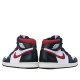 Air Jordan 1 Retro High Black Gym Red Womens/Mens AJ1 Sneakers 555088-061