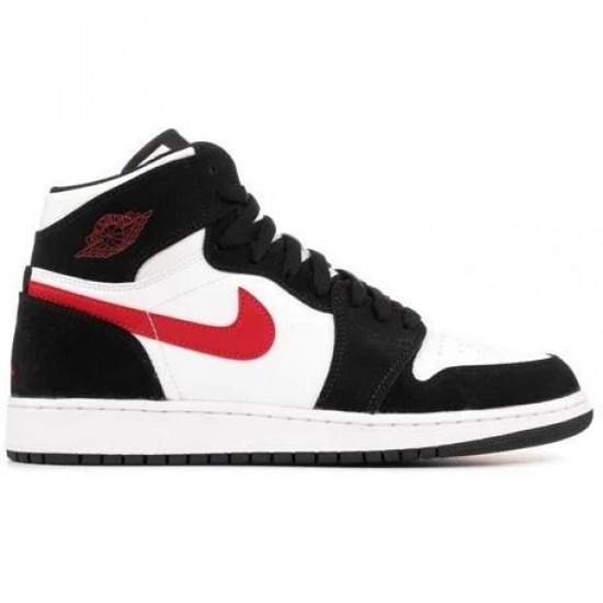 Air Jordan 1 Retro High Black Red White Gym Womens AJ1 Sneakers 705300-020